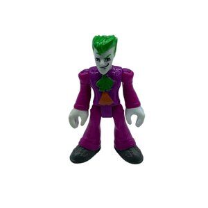 Joker Mini Figure Fisher-Price Imaginext Batman DC Super Friends Collectible Toy